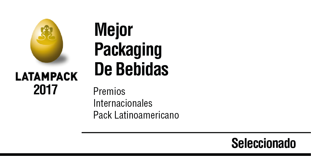 LATAMPACK 2017 Mejor Packaging de Bebidas - Premios Internacionales Pack Latinoamericano